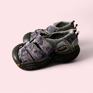 KEEN Kids' Purple and Black Sandals